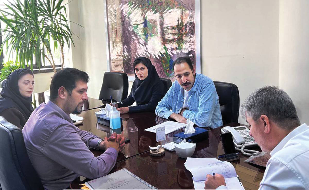 جلسه با مدیرکل امور شهرسازی شهرداری مشهد